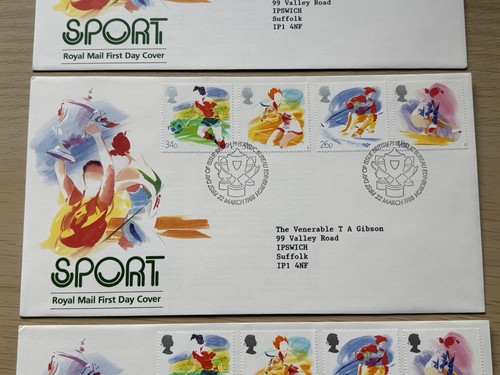 Royal Mail First Day Covers 1988 Sport FDC’s x3 - Picture 4 of 5