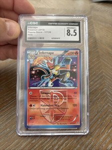 Infernape 17/135 Plasma Storm Reverse Holo Rare Pokemon TCG Card