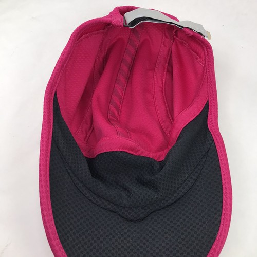 Nike DAYBREAK DRI-FIT Hat Mesh Reflective Y2K Running Jogging Cap Hat Pink - Picture 8 of 9