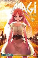 Magi  The Labyrinth of Magic  Band 3  von Ohtaka, Sh... | Buch | Zustand wie neu