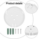 Custom Fit Wall Mount for YI and Home Cameras with 360 Degree Adjustability