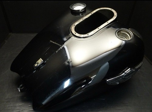 Harley Davidson Genuine 100th Anniv. TC88 Softail FXST Gas fuel tank Japan Used - Picture 3 of 8