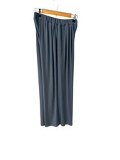 New Cider Womens Pants Blue Size 3XL Wide Leg High Rise Stretch Polyester Blend