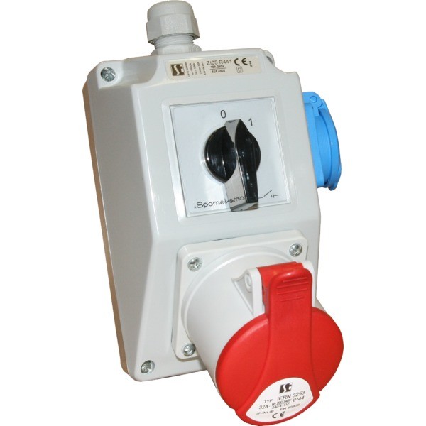ZI03R211 INSTALLATION KIT 0-1 1X 230V 16/5 0-1 IP44