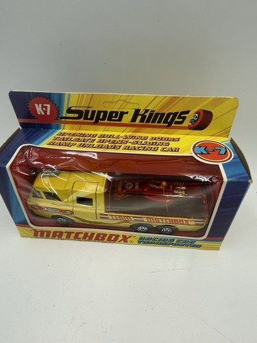 3x Vintage Matchbox Superkings K6-K7-K31 Car Transporter Bertone Motorcycle Etc - Picture 2 of 17