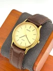 vintage seiko spirit 31mm Men Quartz Watch New Battery working 5E31-6040 -f1536