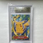 Topps Pokemon 2004 Advanced Challenge Pikachu #53 Beckett BGS 9.5 Graded