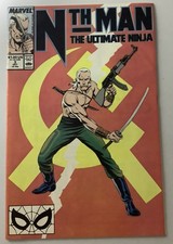 Nth Man the Ultimate Ninja #3 (Oct 1989, Marvel)