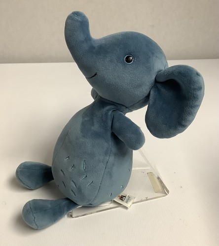 Jellycat Woddletot blauer Elefant Samteffekt Plüsch - Bild 3 von 6