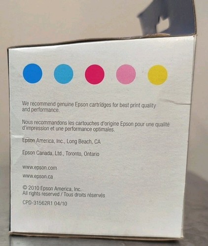 NUEVO Cartuchos de tinta Epson 99 Color Combo 5pk T099920 ¡Nuevo, GENUINO! - Imagen 2 de 4