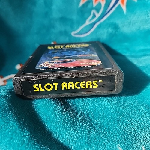 Atari 2600 Slot Racers CX-2606 Video Game Cartridge 1978 Game Program - Picture 3 of 3