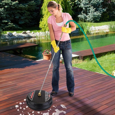 #ad 15quot; 3600PSI Pressure Washer Surface Cleaner with Extension Wand 1 4quot;Connector $73.74