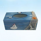 Tissue Paper Box Holder Beach Tissues Nautical Lighthouse for Bathroom