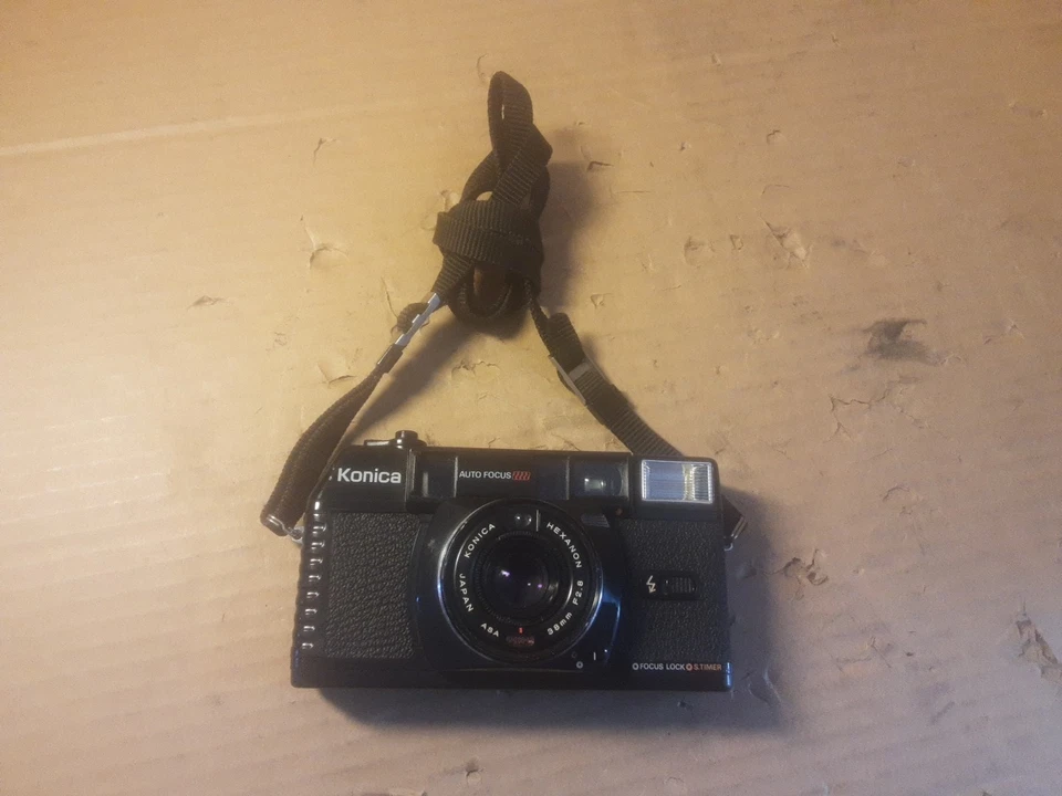 Konica C35 MFD Rangefinder w CASE, JAPAN - Image 4 of 4