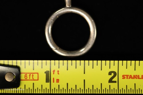 James Avery Sterling Silver Mauritius Circlet Changeable Charm Holder - Picture 3 of 4