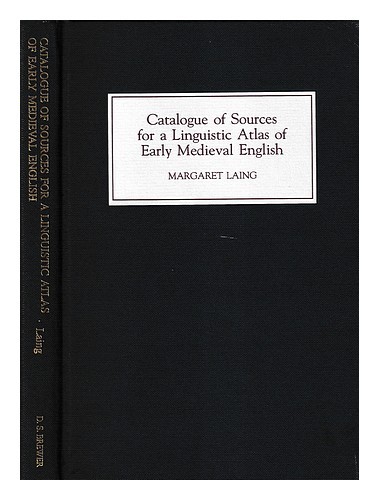 Laing, Margaret Catalogue De Sources pour Une Linguistique Atlas Of Tôt Medieval - Picture 1 of 1