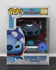 SUPERHERO STITCH - DISNEY - POP IN A BOX EXC - #506 - FUNKO POP! - w/PROTECTOR