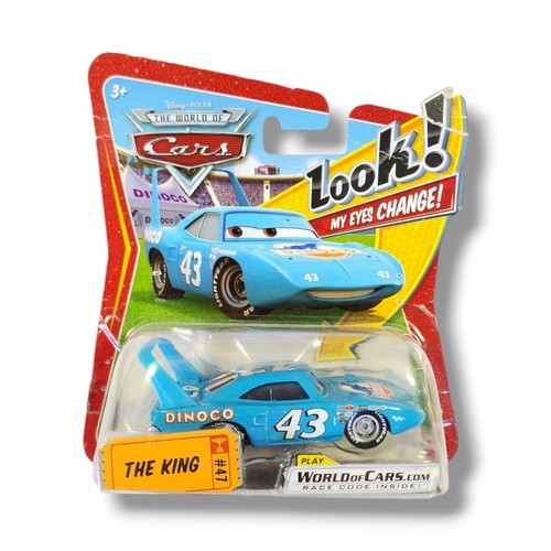 Disney Pixar World of Cars "Look! My Eyes" Change! The King #47