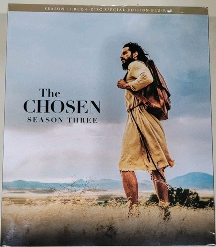 THE CHOSEN Season 3: 6-Disc Special Edition Blu Ray COMPLETE Season Box Set NEW!