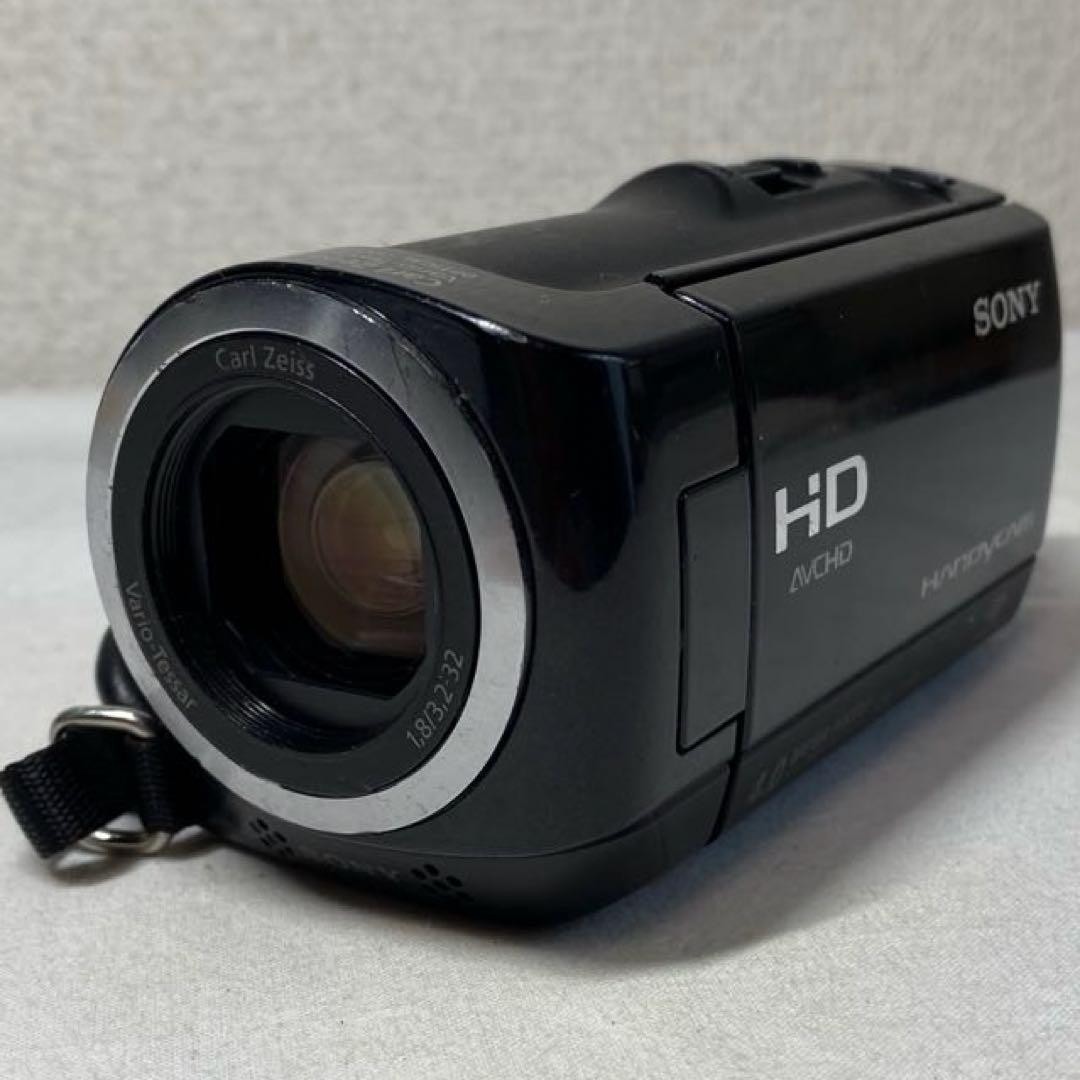 SONY　HandycamHDR-CX120 Sony HDR-CX120 Handycam 10X Optical Zoom Red, Record