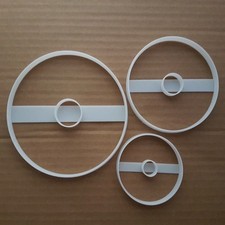 Doughnut Donut Sweet Food Shape Cookie Cutter Dough Biscuit Pastry Fondant Sharp