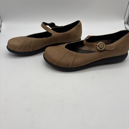 Dansko Giselle Beige Leather Mary Janes Women’s US Size US 10 Comfort Shoes - Picture 2 of 9