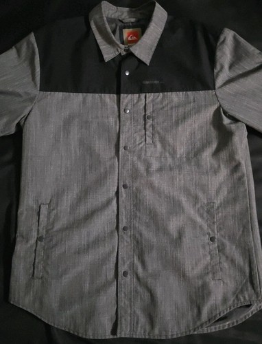 Quiksilver Everglade L Lightweight Button Up Jacket - Picture 2 of 10