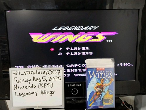 Legendary Wings - (NES, 1988) *VGC w/ Manual + Case Protector* Tested! READ!!! - Picture 21 of 24