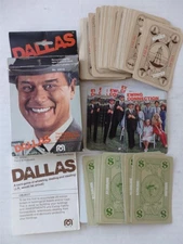 Dallas Television Show Card Game 1980 Complete