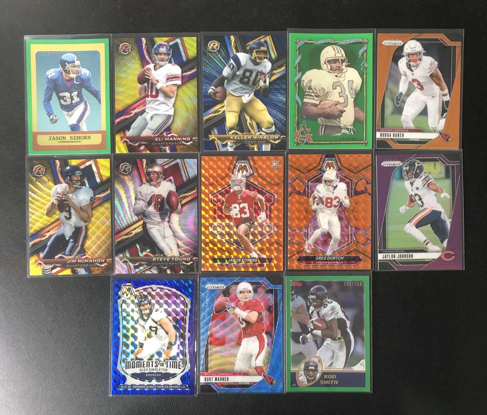 2024 Prizm Kurt Warner Jacob Cowing Light Blue Wave /230 Lot*13 FT5JS