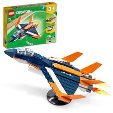 LEGO Creator Supersonic Jet 31126 Toy Block Present Airplane Airplane for Boys