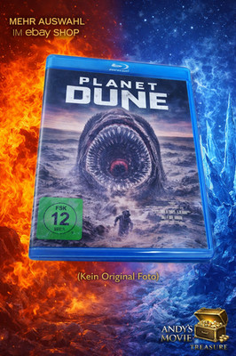 Planet Dune - Dieser Planet birgt eine tödliche  Gefahr ! - Blu-ray - NEU-OVP