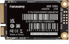 S301 1TB Msata SSD Mini SATA III 6Gb/S Internal Solid State Drive, 3D NAND, Comp