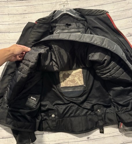 Street & Steel Herren Vollleder Motorrad Jacke Gr. S schwarz Vault Armor gepolstert - Bild 17 von 21