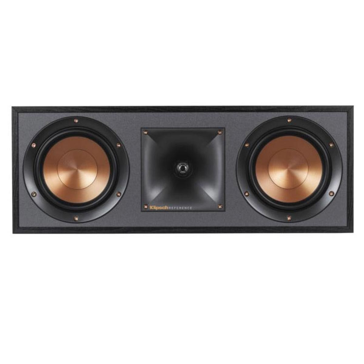 Klipsch Reference R-52C Center Channel Home Speaker, Black