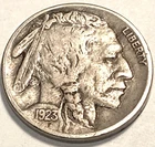 1923 P  Buffalo Nickel STRONG CHOICE AU / BU  NO RESERVE  *J2024