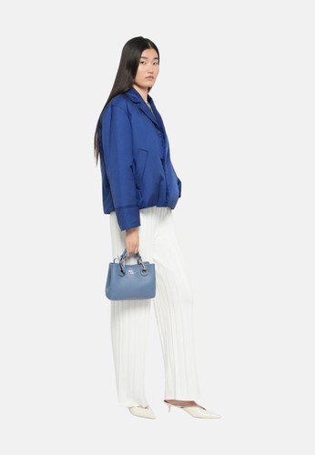 Giubbino Donna Max Mara Blu cina - Foto 4 di 12