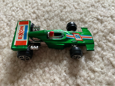 ORIGINAL Yatming (Yat Ming) - Ferrari No 1302 - Green Color Exxon 2 - Hong Kong