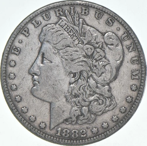 VF 1882 (P) Morgan Silver Dollar (1 coin) *7529