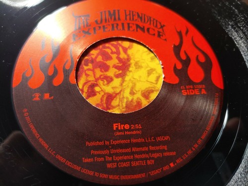 The Jimi Hendrix Experience Fire/ Touch You Record Store Day bundle 3X7" 45 NEW - Picture 5 of 12