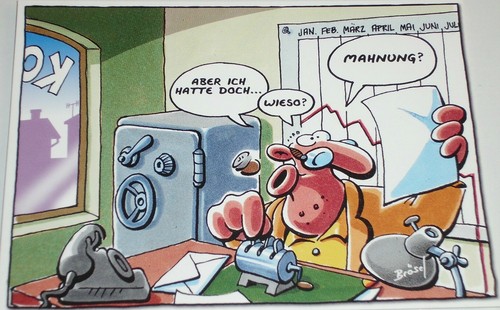 POSTKARTEN VON BRÖSEL WERNER BEINHART ZUM SELBER AUSSUCHEN ( POSTCARTOONS ) - Bild 13 von 62