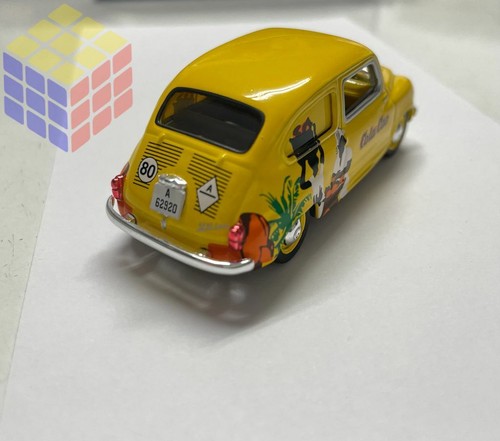 Coche Clásico Seat 600 Cola Cao (Escala 1/43) Solido, NEW, coches clásicos SEAT - Imagen 4 de 6