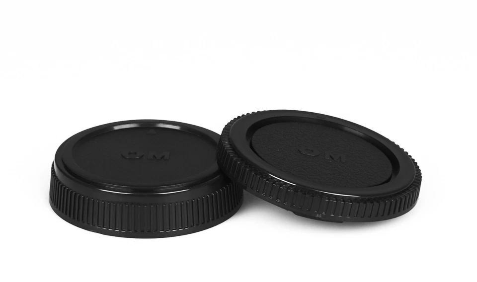 FITTINGS4YOU OM Gehäusedeckel & Objektivrückdeckel Olympus Gehäuse Deckel Kappe Body Cap