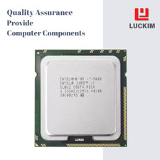 Intel Core i7-980X CPU - Socket LGA 1366 6 Cores 12 Threads 3.33GHz 12MB L3 Cach