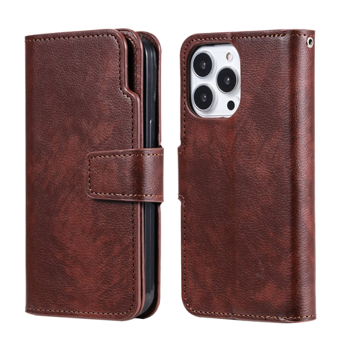 Magnetic Leather Wallet Case For iPhone 15 14 13 12 11 Pro XS Max XR 8 SE Cover - Picture 15 of 19