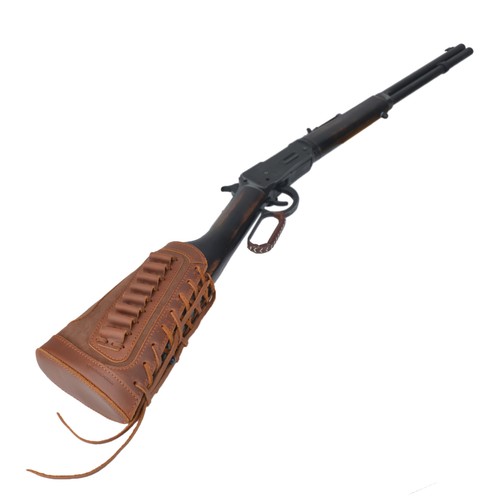 WAYNE'S DOG Rifle Buttstock Cover Wrap Shell Holder Cheek Rest for .357 .308 .22 - Picture 32 of 46