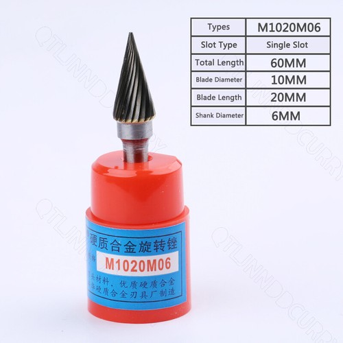 6-16mm Tungsten Steel Carbide Burrs Rotary Files Drill Bit Die Grinder Shank 6mm - Picture 52 of 55
