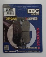 EBC Organic BremsbeläGe Vorne FüR Yamaha V110 (1996) Satz NAO