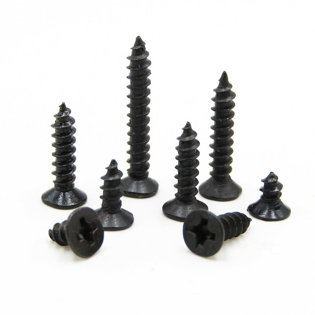 1000Pcs M1.4-M2.3 Countersunk Head Phillips Self-tapping Screw Electronic Screws