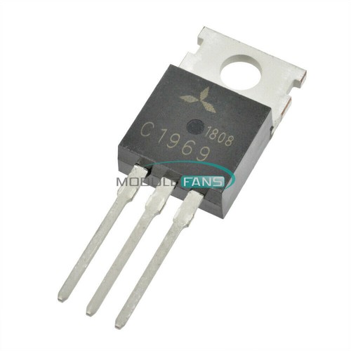 5PCS 2SC1969 HF/VHF Transistor MITSUBISHI TO-220 - Picture 2 of 6